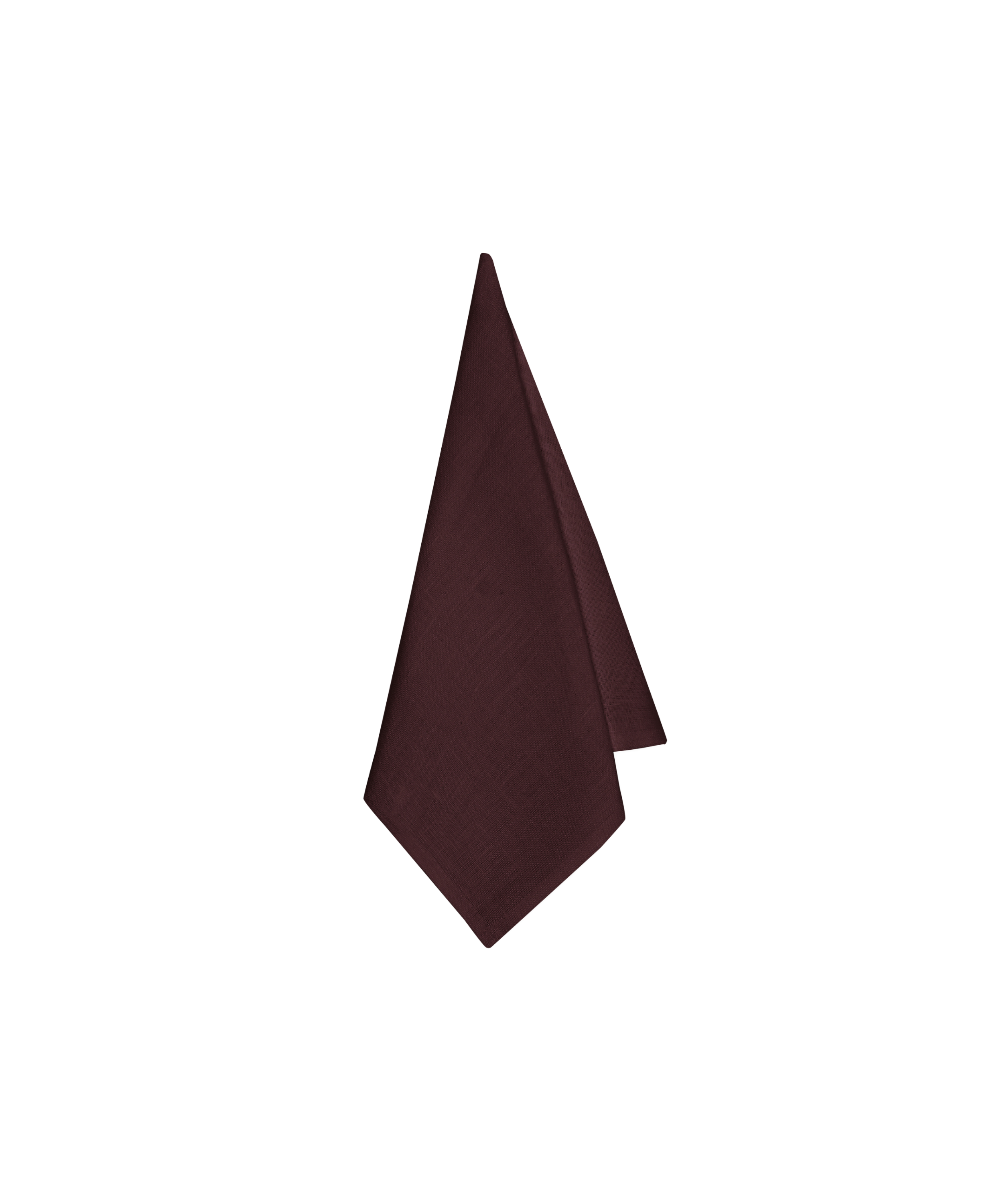 Classic Linen Napkin, Black Cherry
