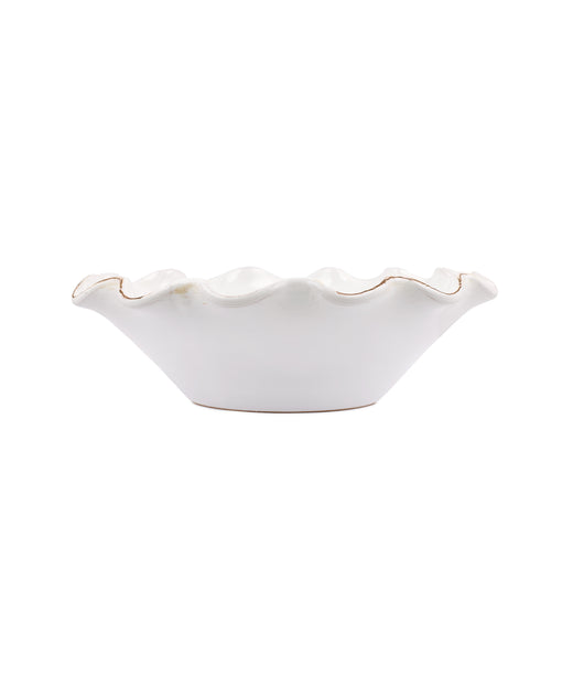 Rebecca Udall Ruffle Decoration Ceramic Bowl, White