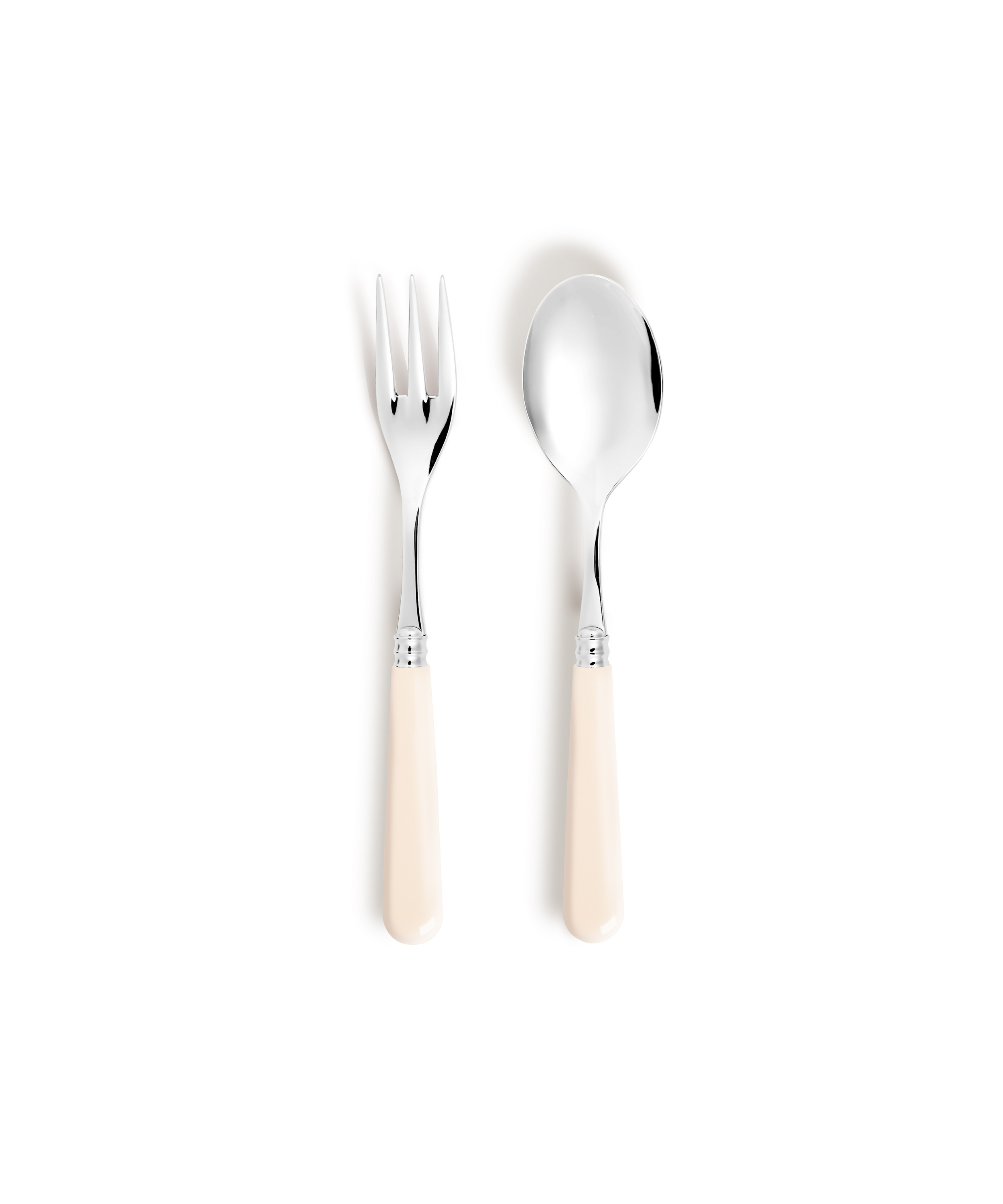 Rebecca Udall Classic Serving Set, Ivory Fork and Spoon