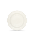 Set of 4 Olivia Scalloped Pasta Bowls, White