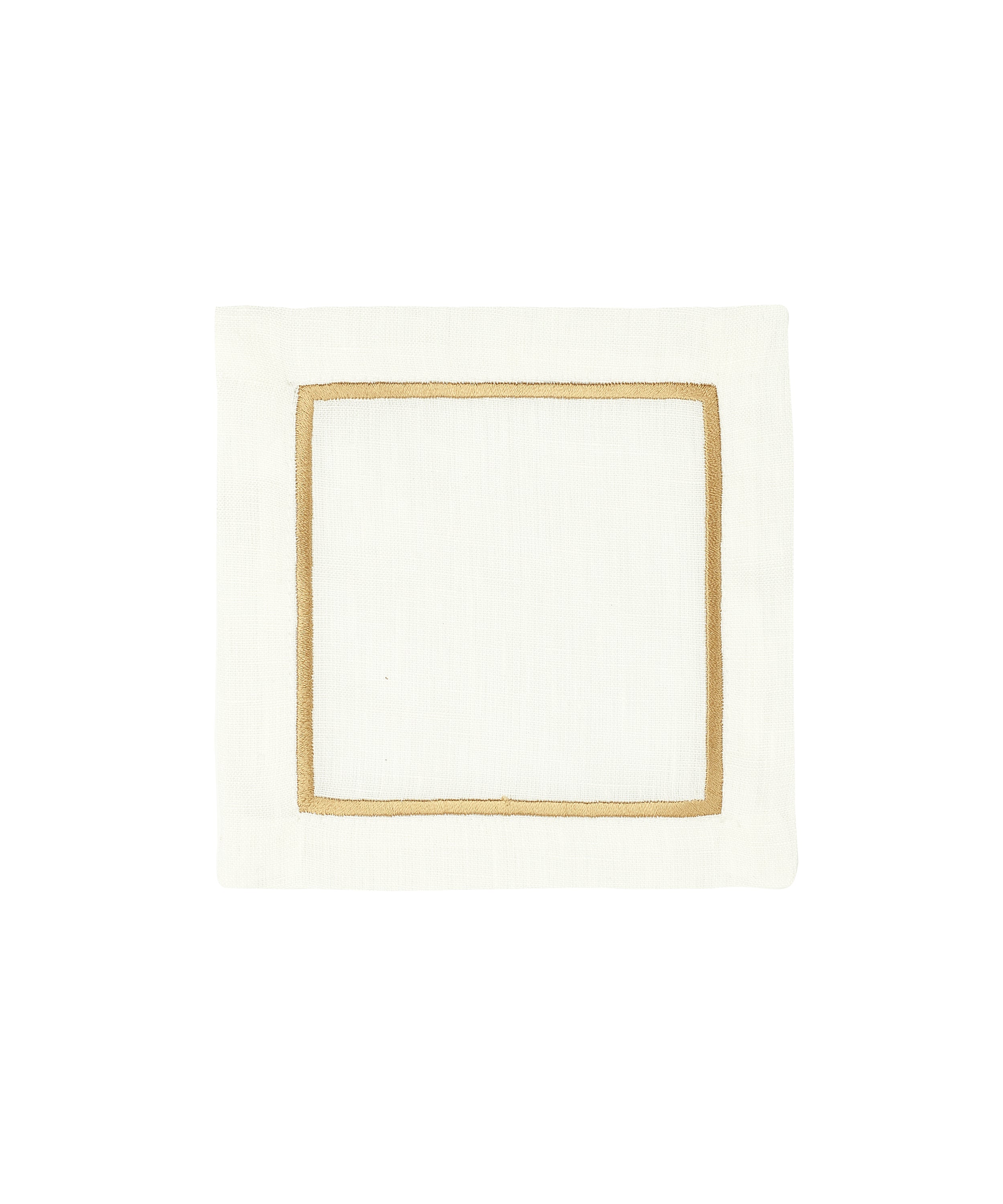 Rebecca Udall Set of 4 Sophie One Cord Cocktail Napkins, Gold