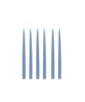 Rebecca Udall Set of 6 Danish Taper Candles, Blue
