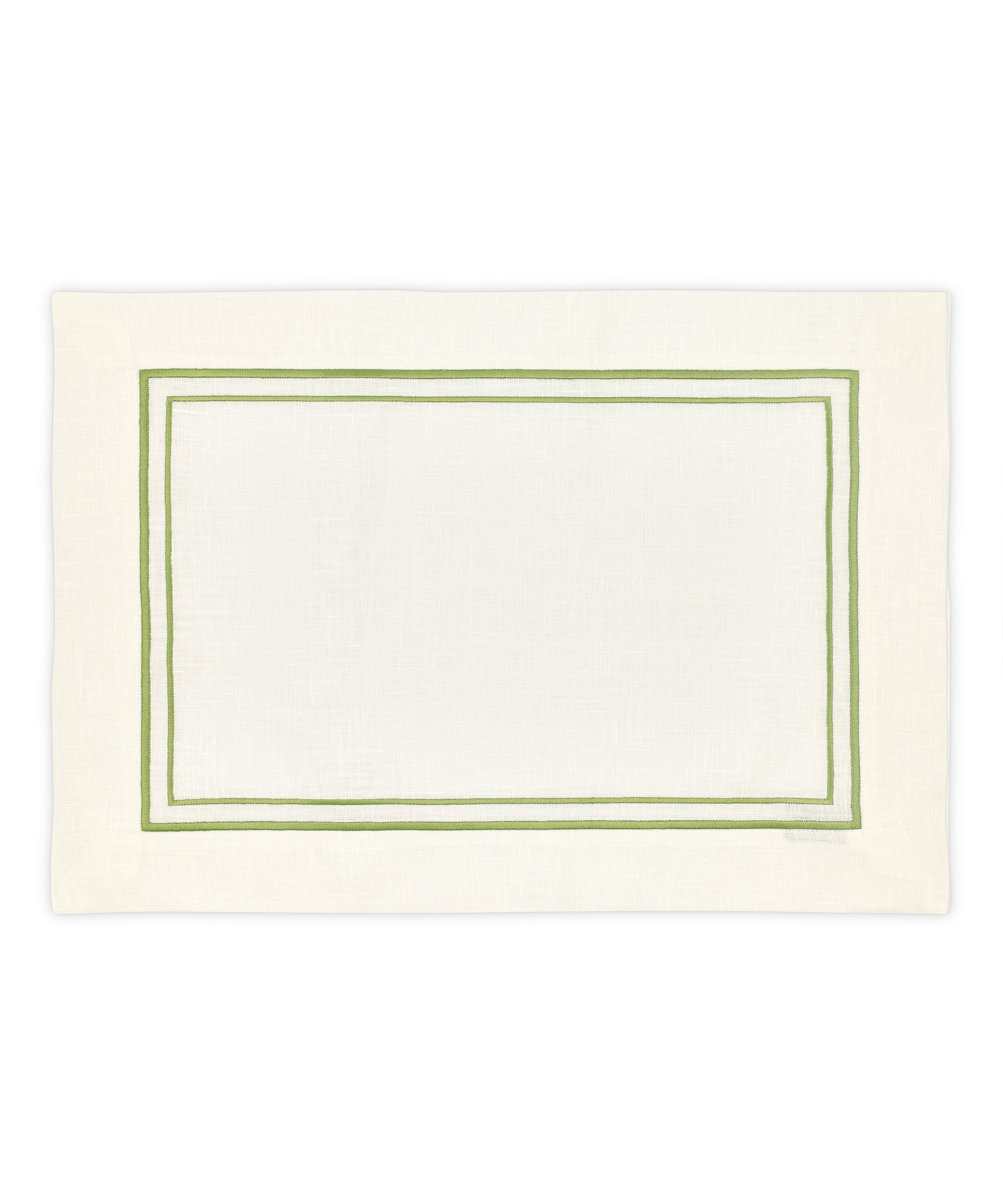 Rebecca Udall Sophie Classic Two Cord Placemat, Green