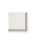 Sophie Classic Two Cord Napkin, Burgundy