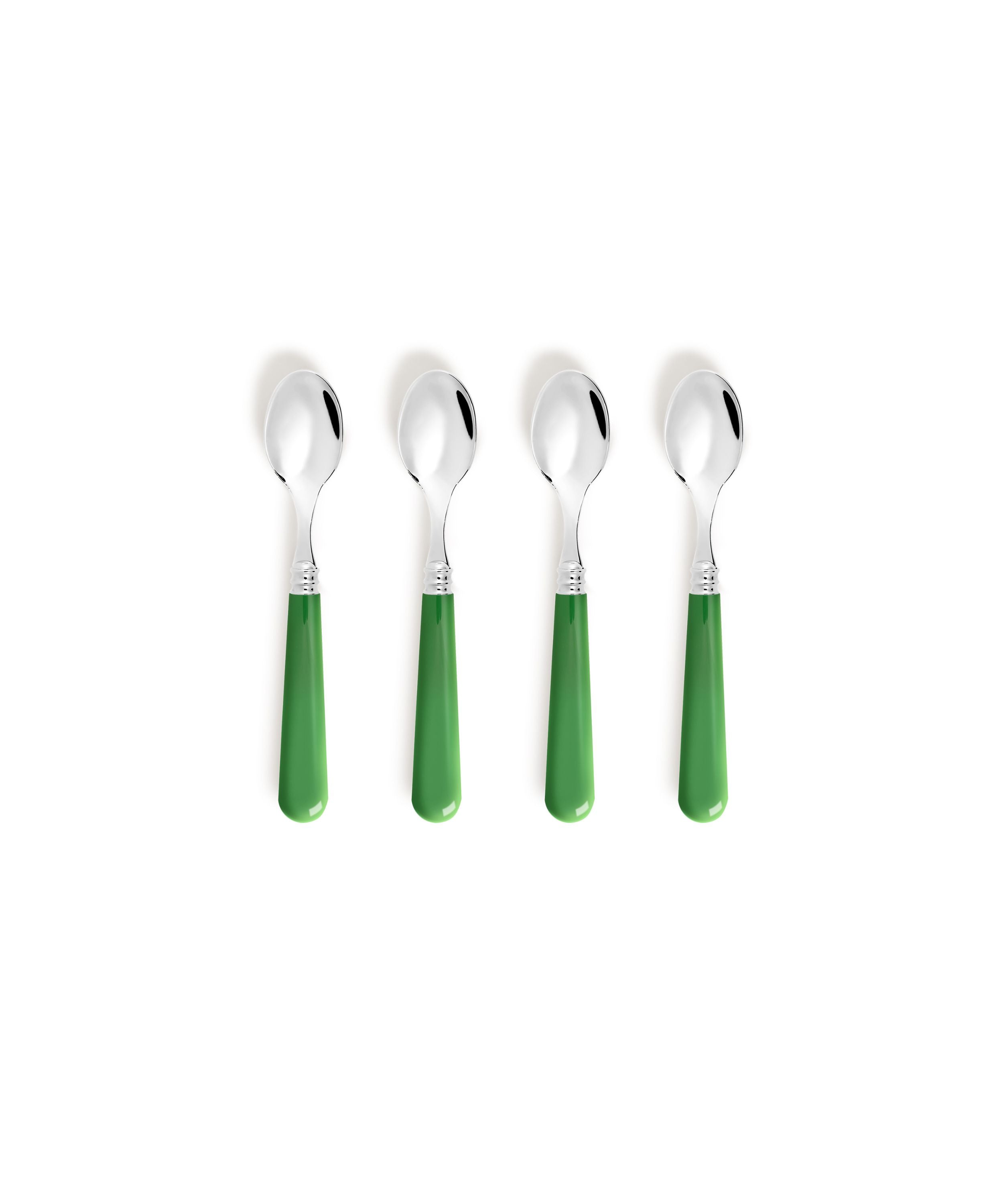 Rebecca Udall Set of 4 Classic Teaspoons, Green
