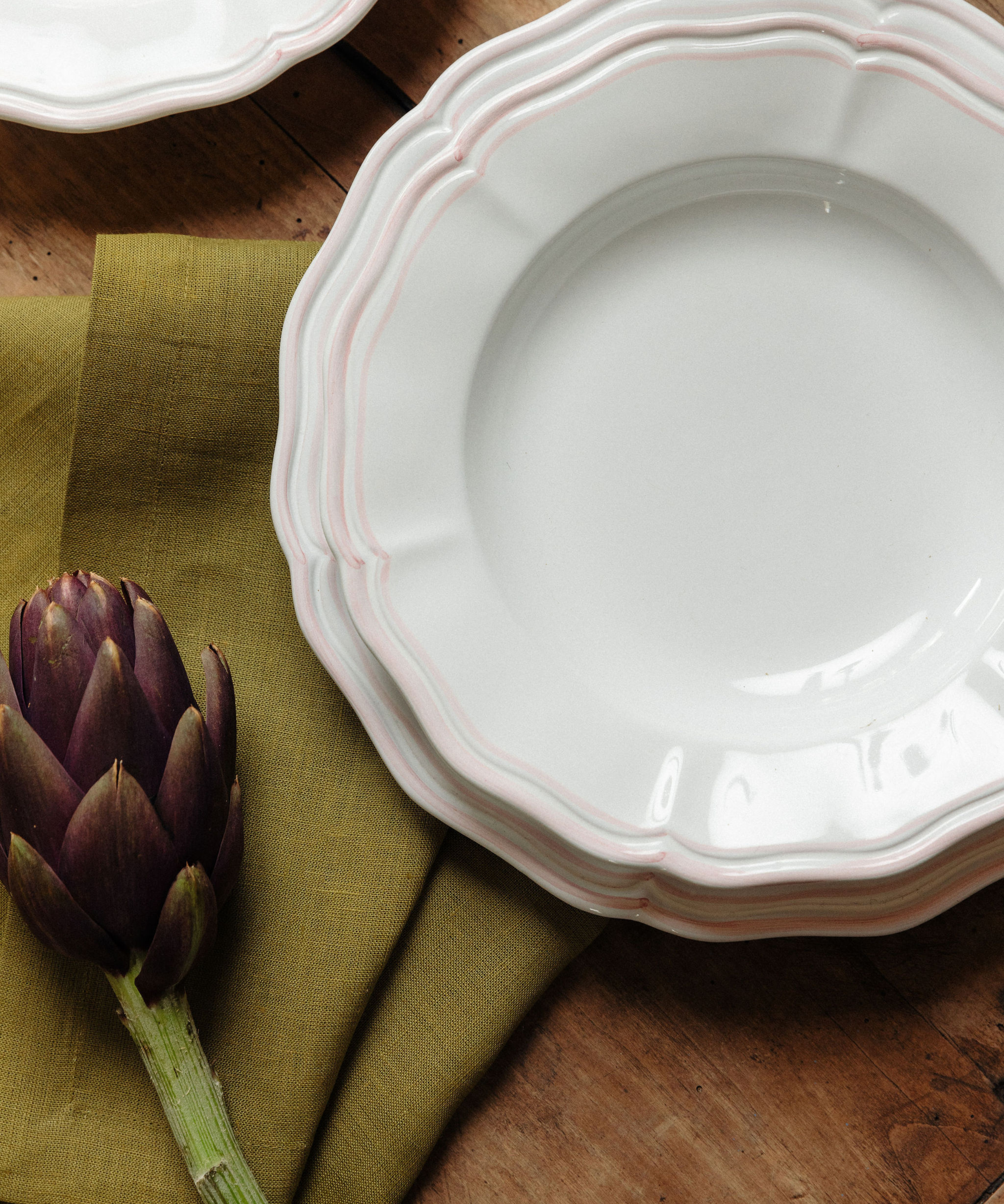Classic Linen Napkin, Chartreuse Green