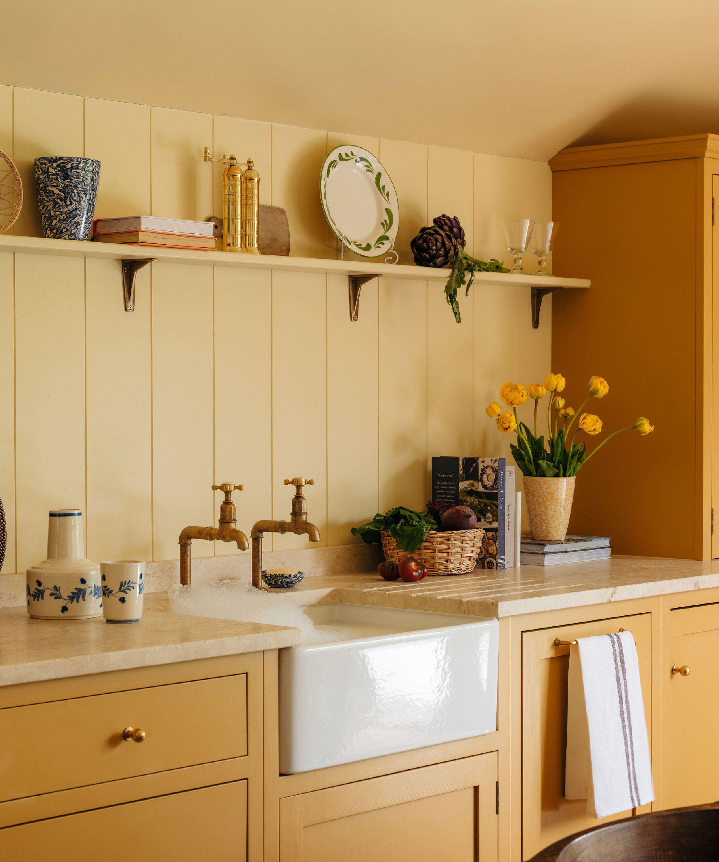 Iris Ceramic Cup, Denim