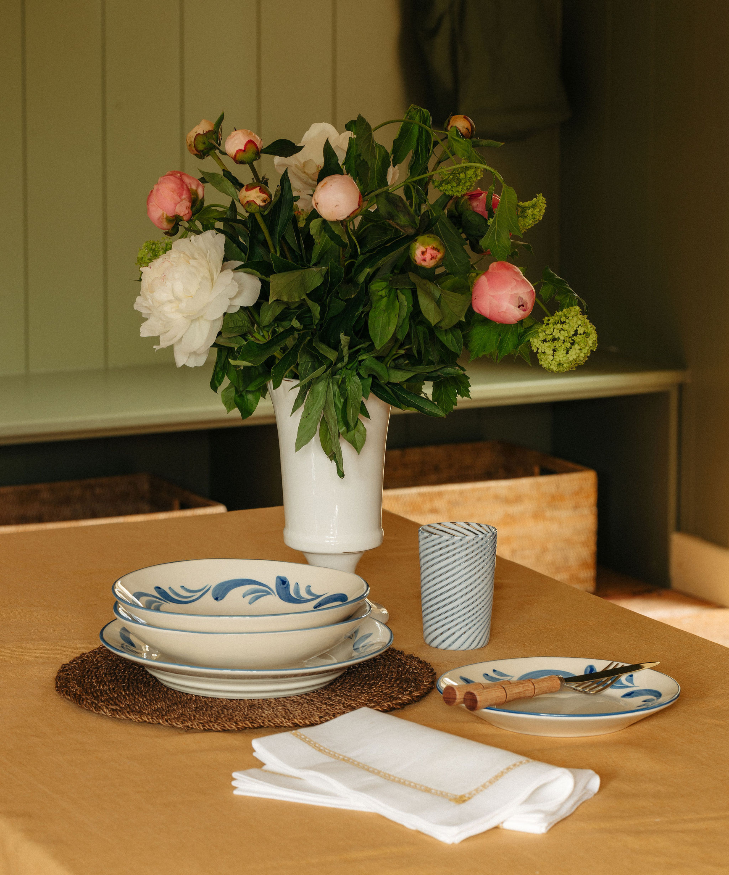 Celia Crockery, Denim Blue