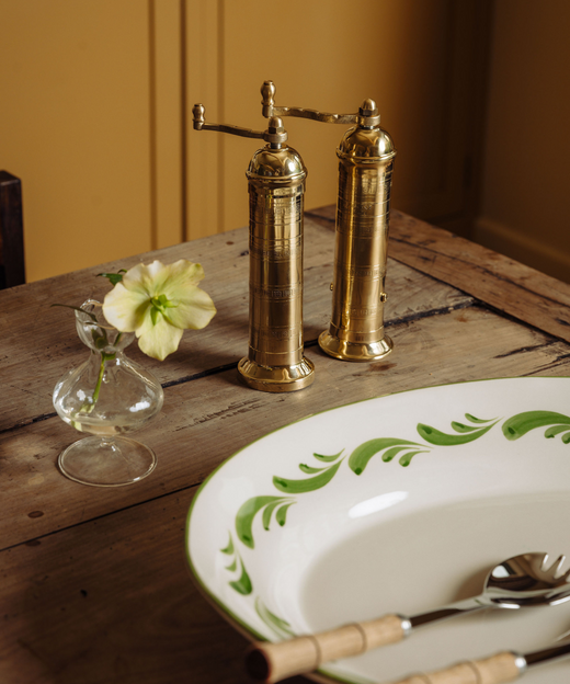 Brass Salt & Pepper Mill Set