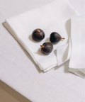 Classic Mitred Linen Napkin, White