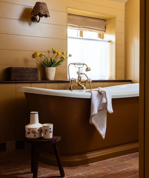 Amelia Scalloped Bath Towel Large Family Bundle, Mustard