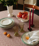 Zita Scalloped Crockery, Juniper Green