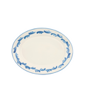 Rebecca Udall Celia Platter, Denim Blue, White Background