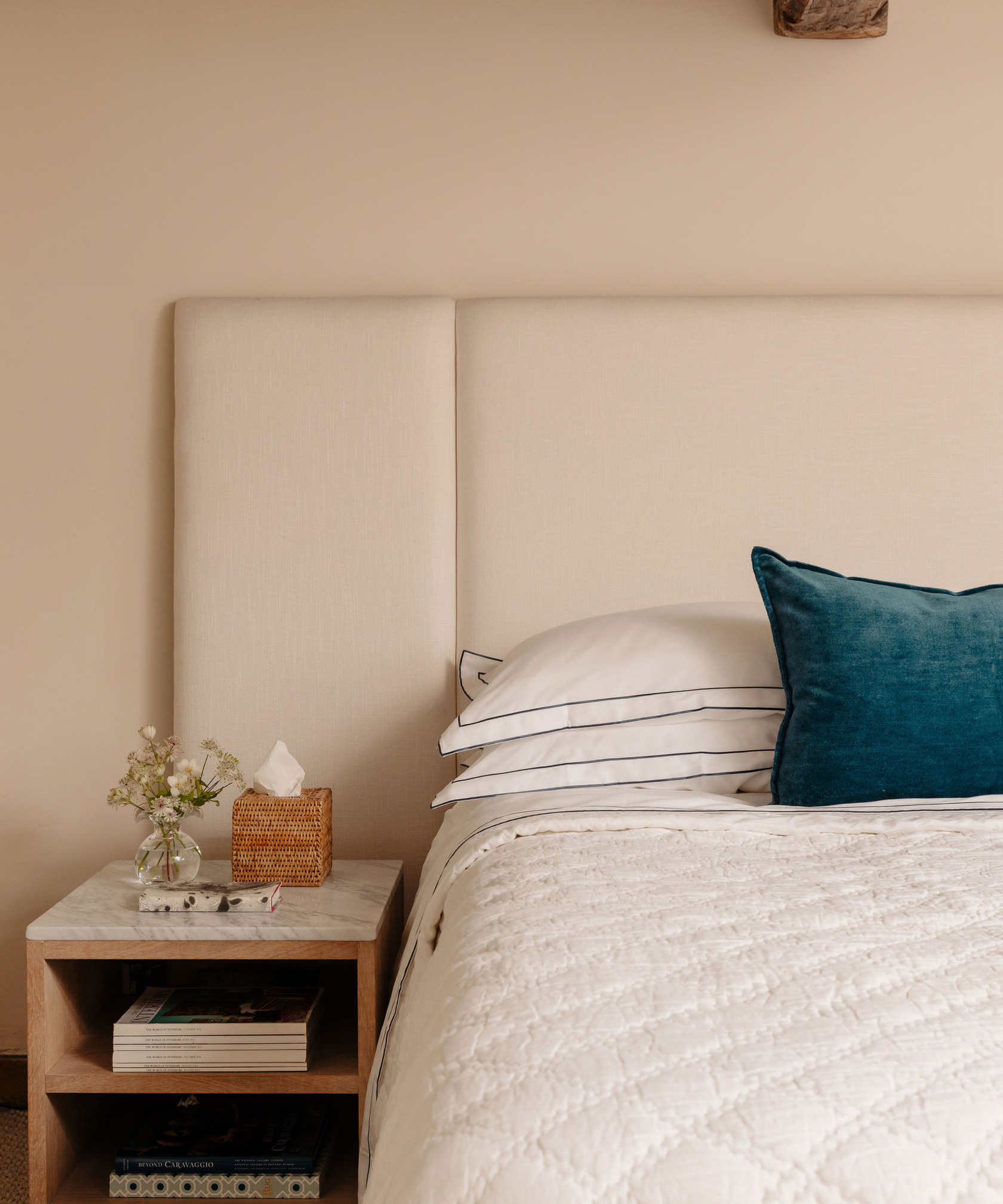 Frame Bed Linen, Steel Blue