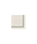 Sophie Two Cord Linen Napkin, Moss Green