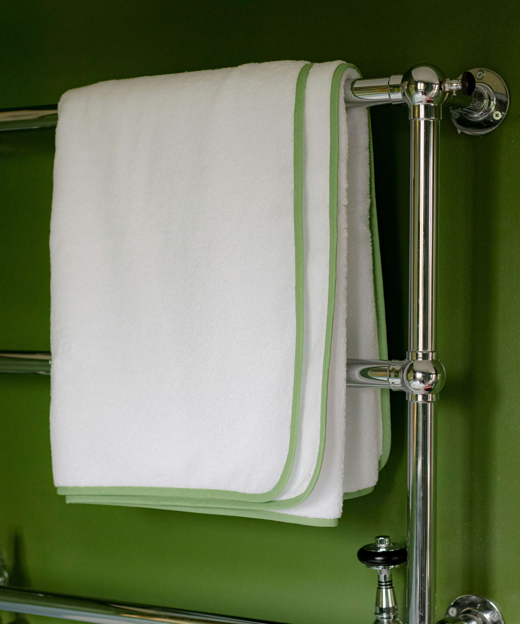 Georgina Bath Towel Collection, Asparagus, Lifestyle