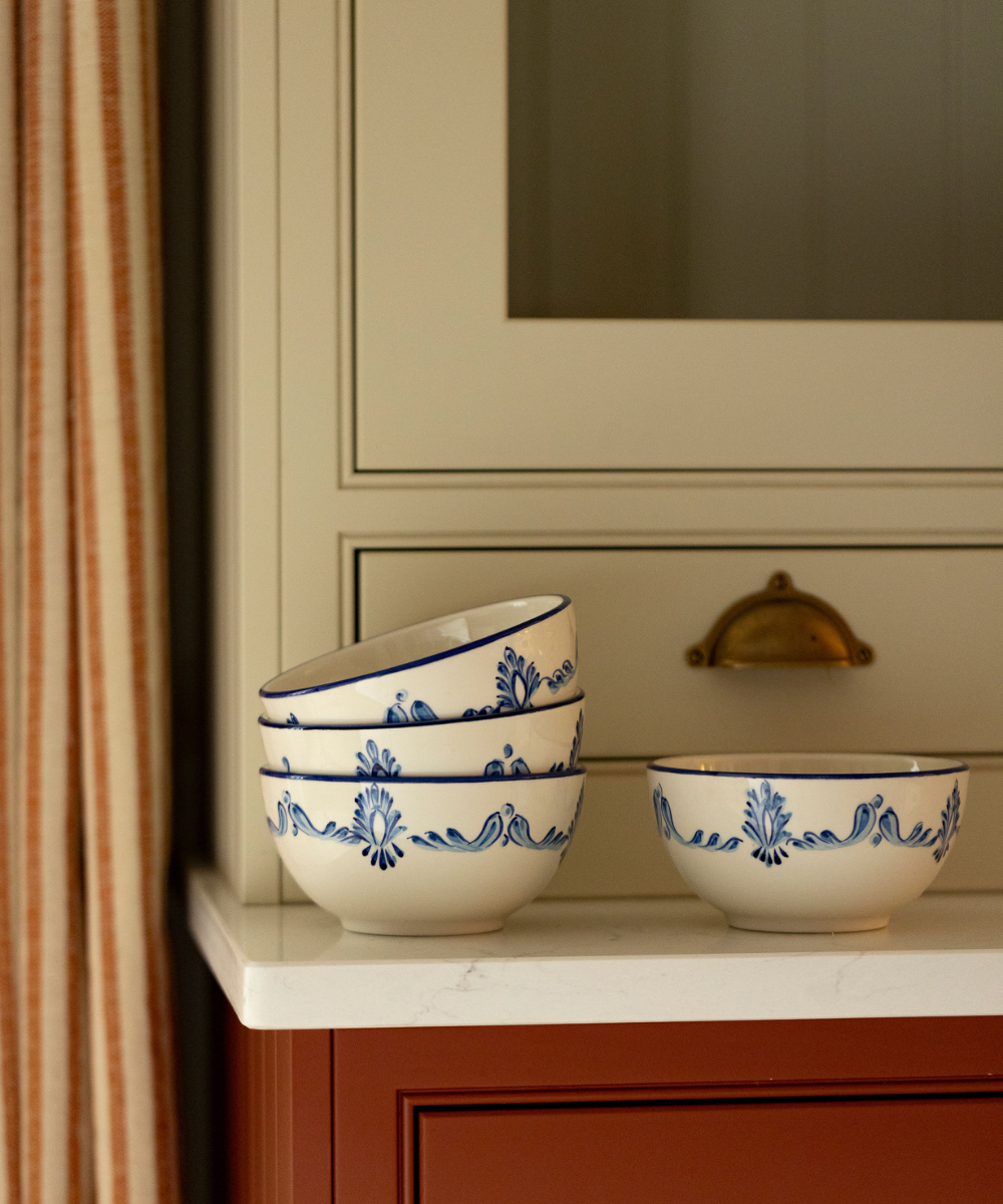 Rebecca Udall Eleanor Cereal Bowl, Blue Design