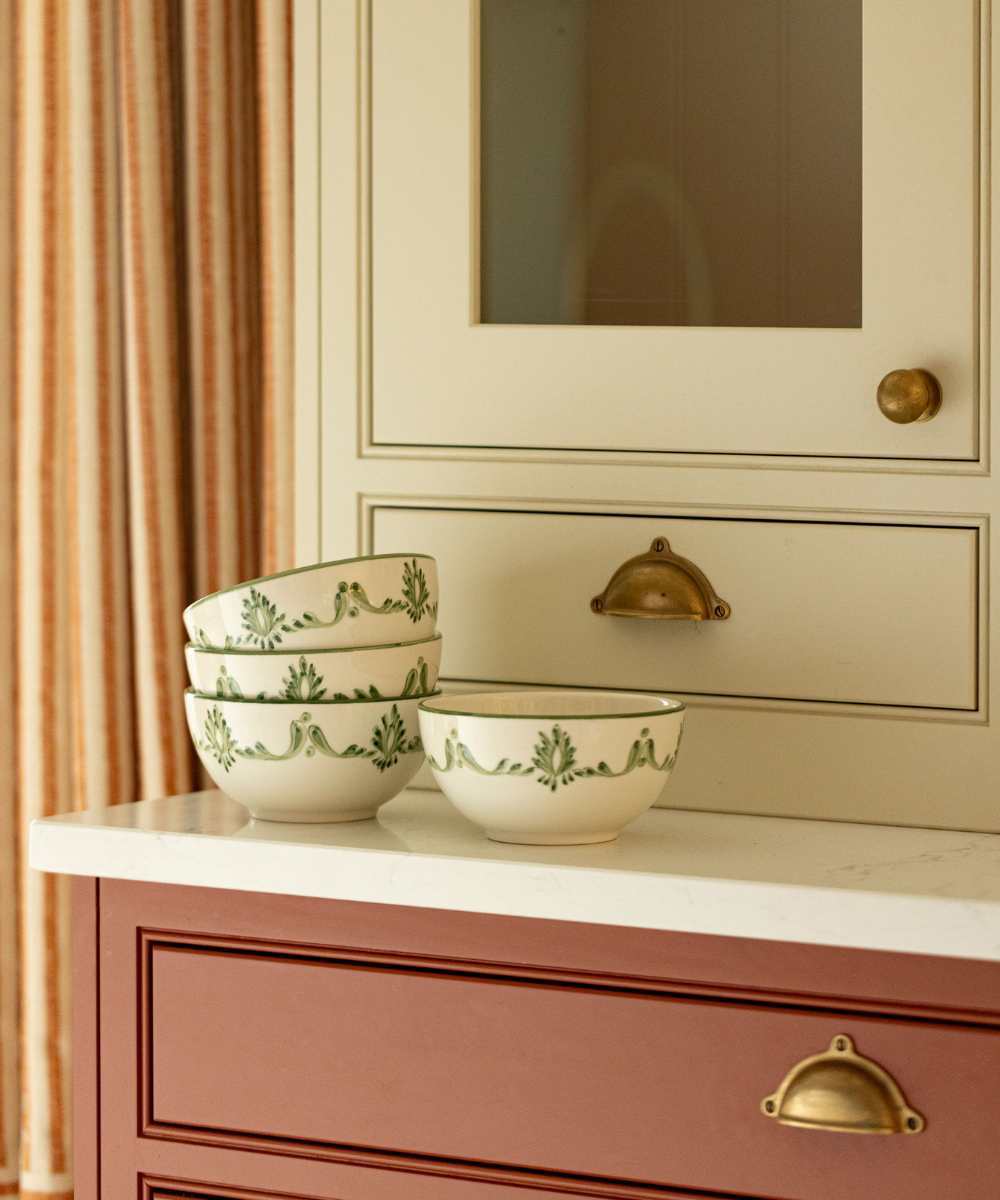 Rebecca Udall Eleanor Cereal Bowl Green, Counter Layout