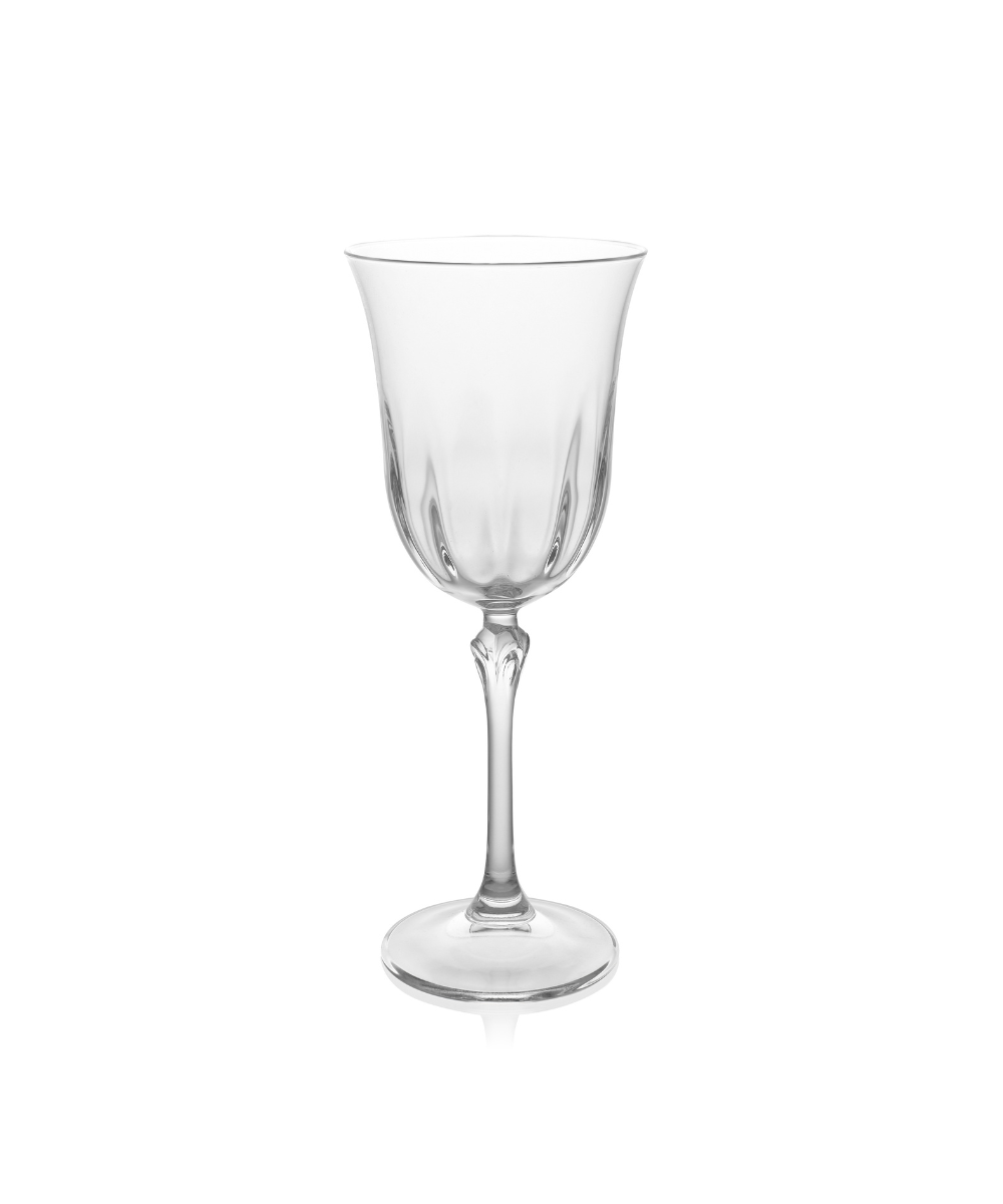Daphne Optic Crystal Red Wine Glass, Rebecca Udall