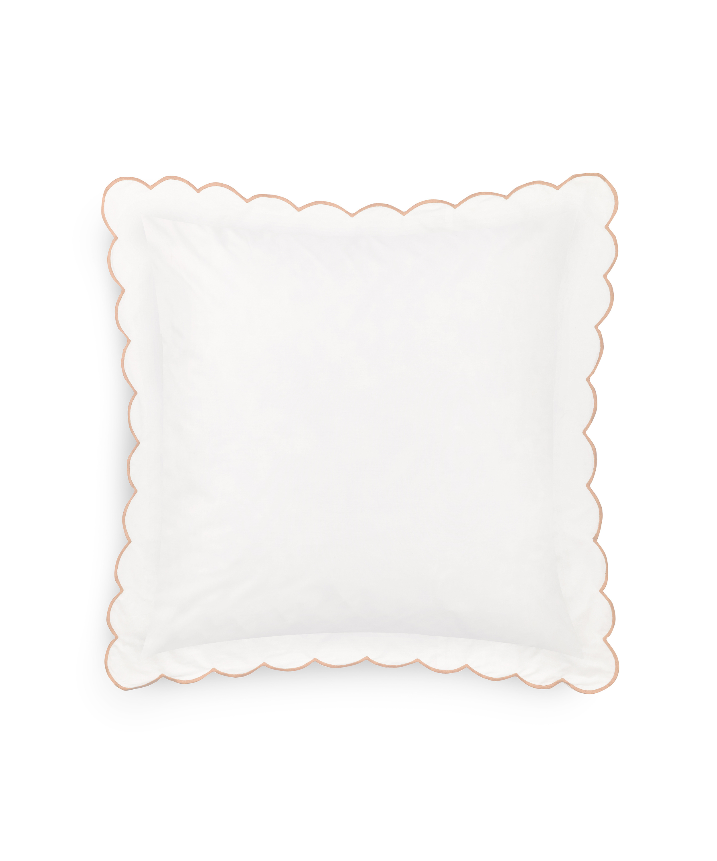 Annabelle Scalloped Bed Linen, Dusty Pink