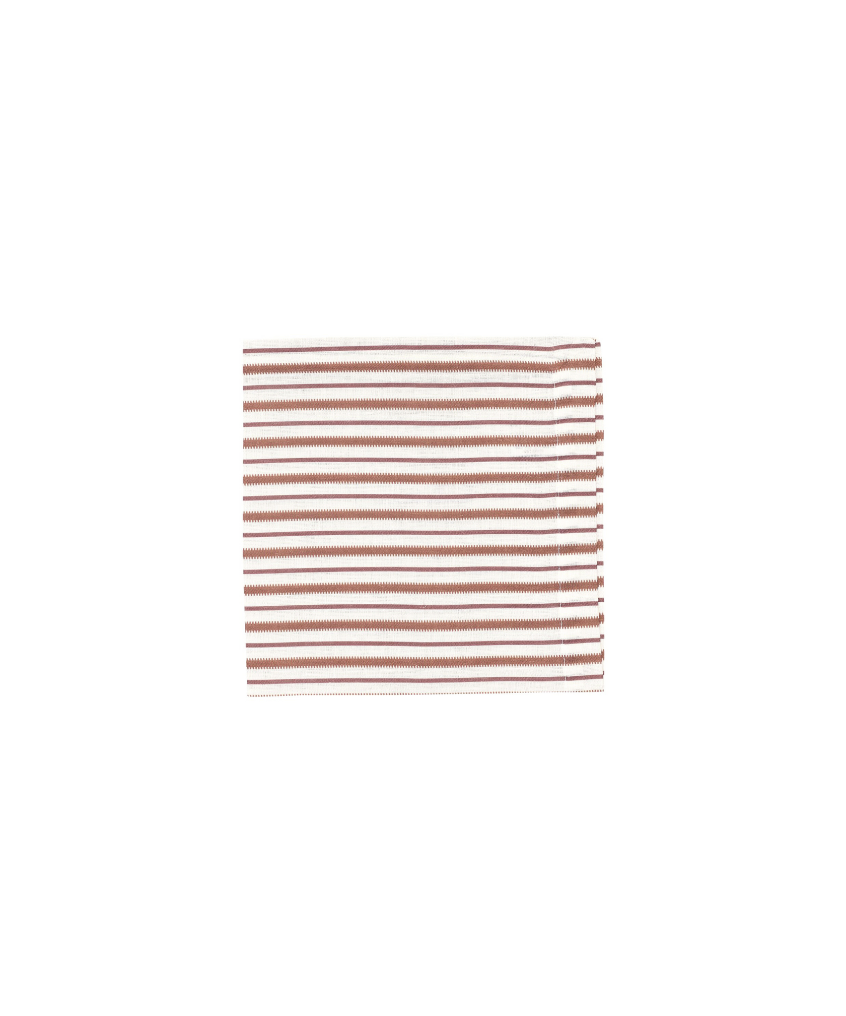 Rebecca Udall Victoria Striped Linen Napkin, Dusty Pink
