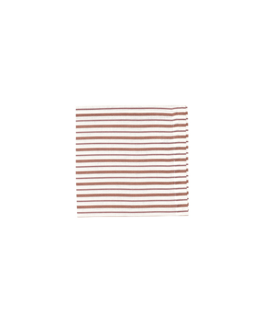 Rebecca Udall Victoria Striped Linen Napkin, Dusty Pink