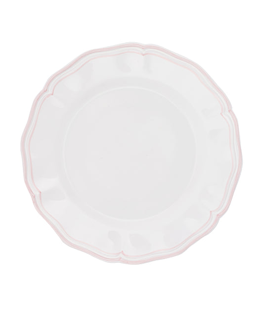 Zita Scalloped Crockery, Blush Pink, Cut Out