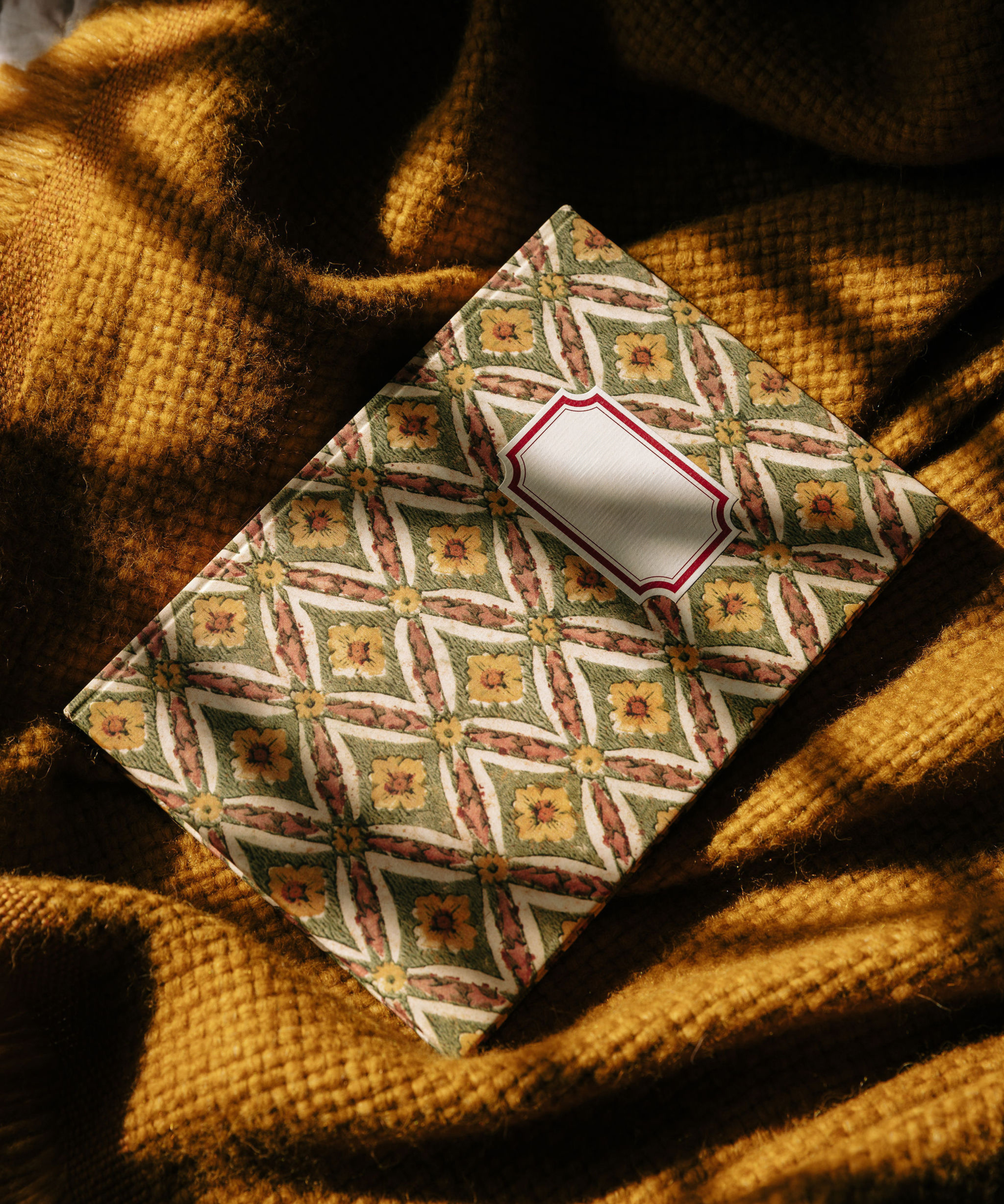 Floral Tile Notebook