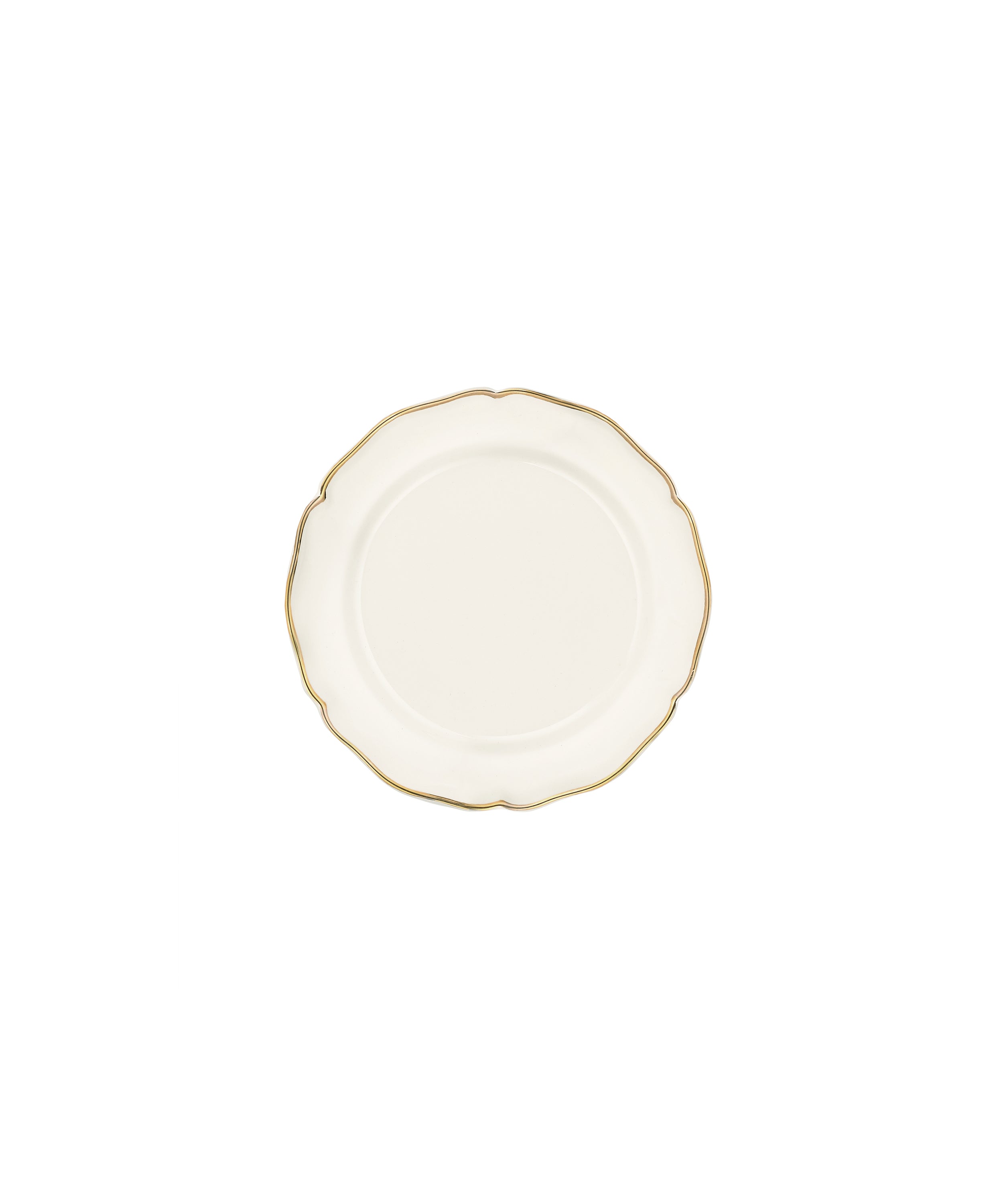 Madeleine Side Plate, Gold Filet