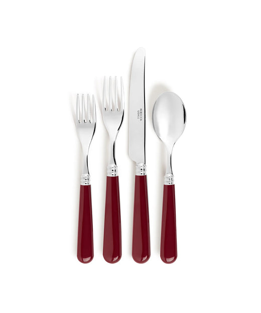 Classic Cutlery Collection, Burgundy