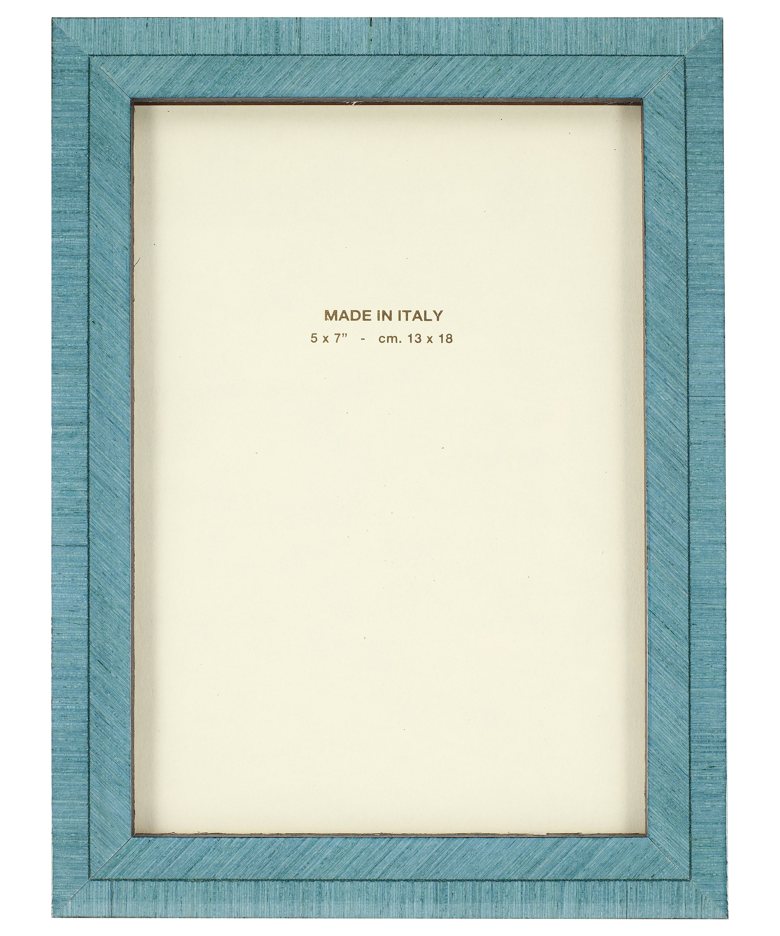 Rebecca Udall, Bianca Photo Frame Marquetry Photo Frame in Azure Turquoise Blue 5x7