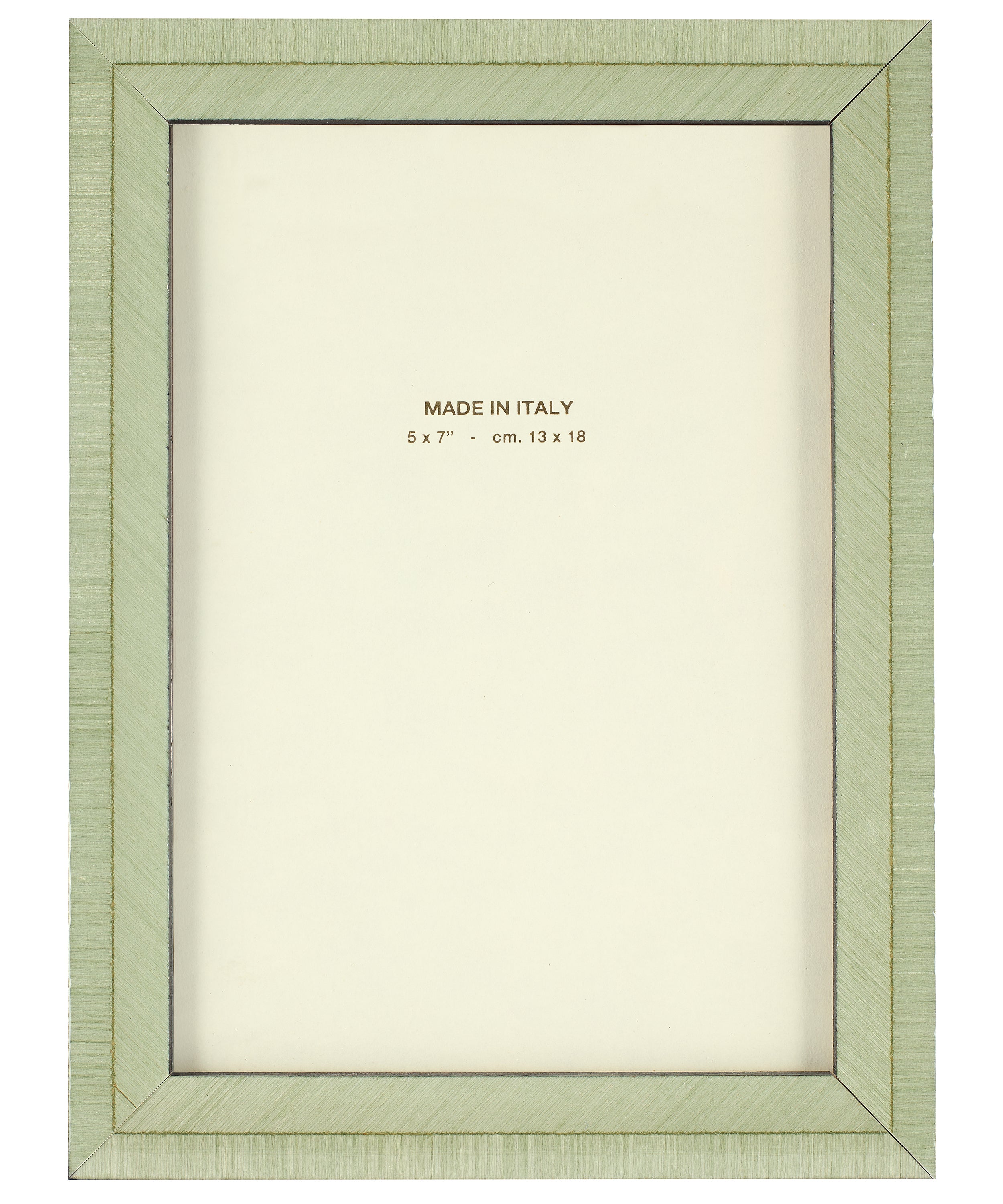 Bianca Photo Frame Marquetry Photo Frame in Pistachio Mint Green 5x7"