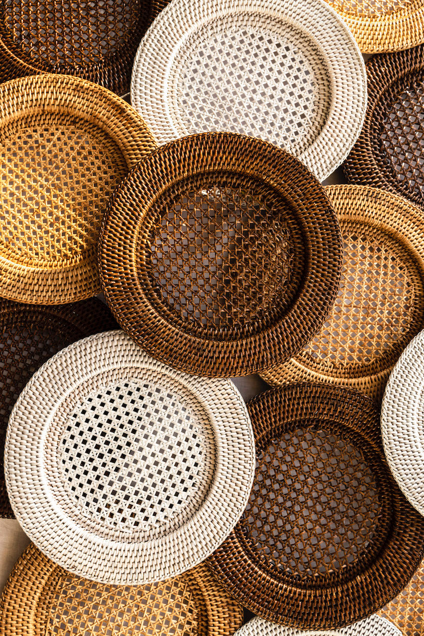Rebecca Udall Rattan Charger, Natural and Other Colours
