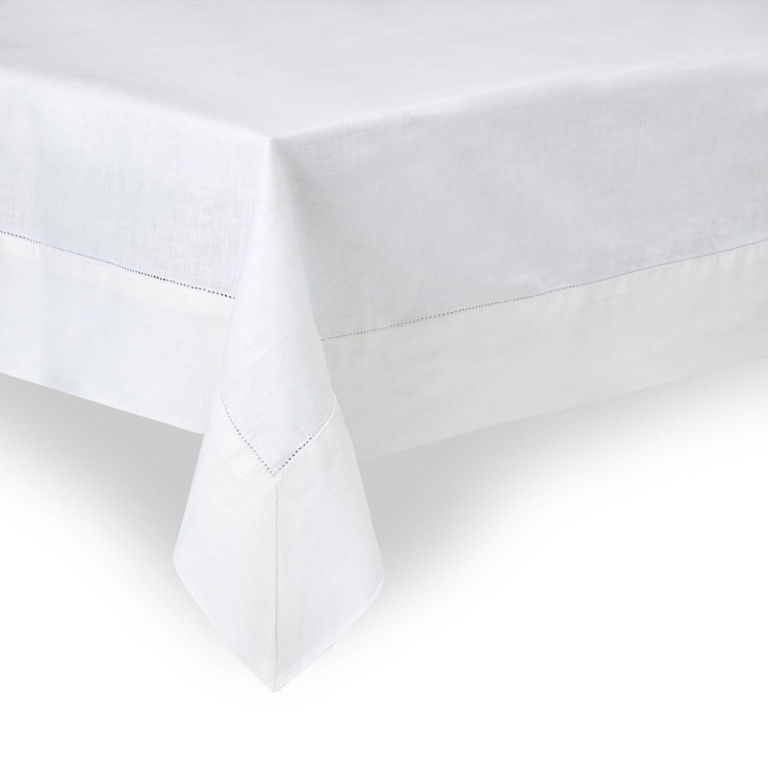 Rebecca Udall Classic Hemstitch Linen Tablecloth