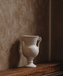 Rebecca Udall White Beatrice Urn Vase, Medium with Handles