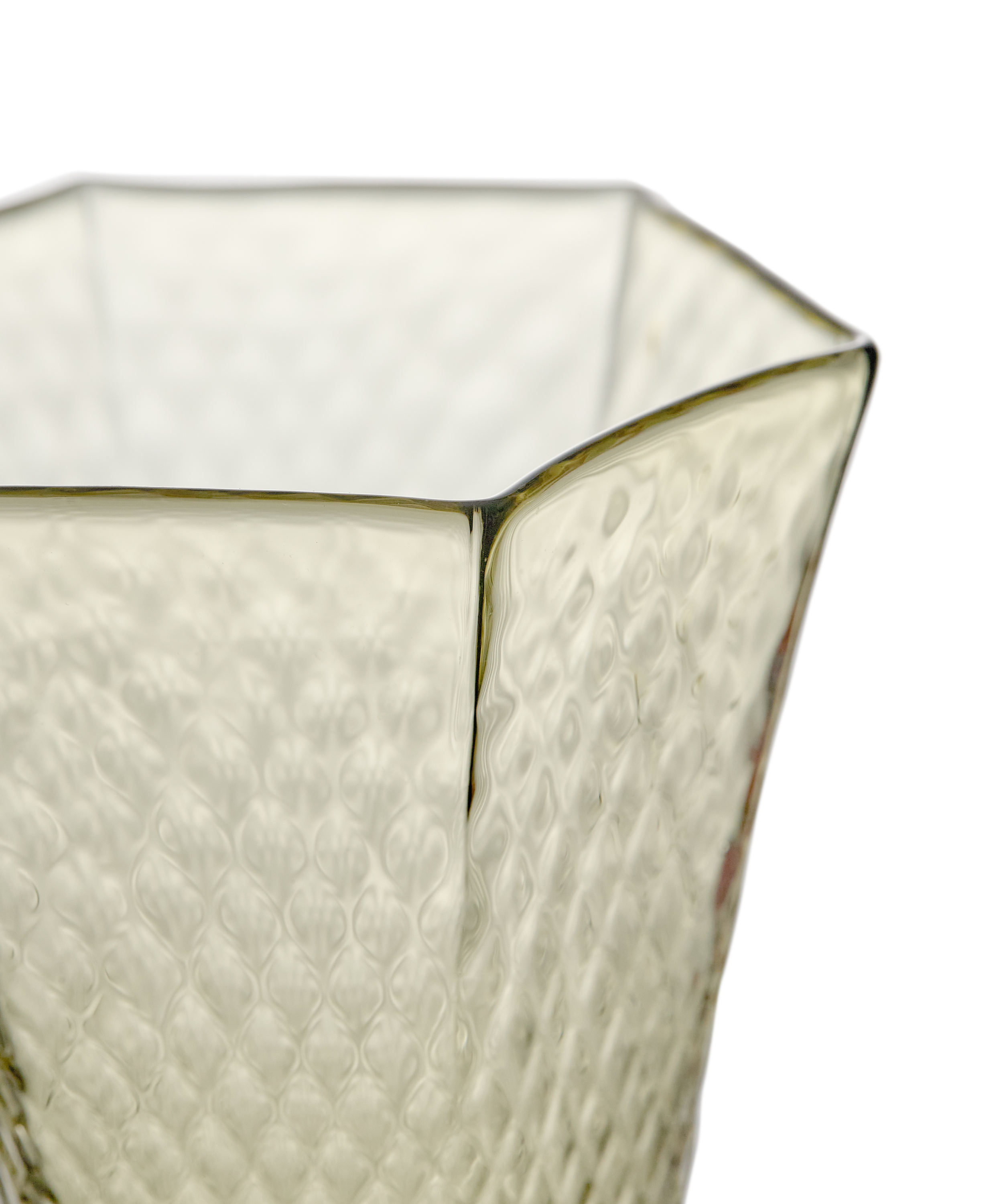 Rebecca Udall Freida Handblown Glass Tumbler, Rim Detail