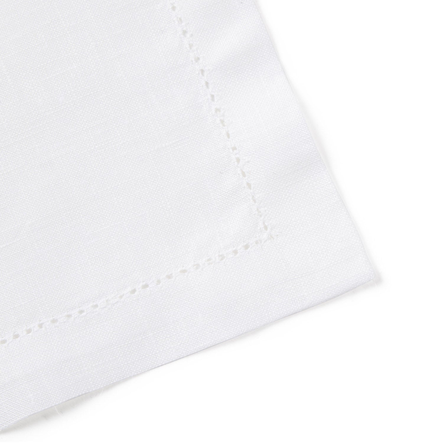 Rebecca Udall Classic Hemstitch Linen Napkin Embroidery