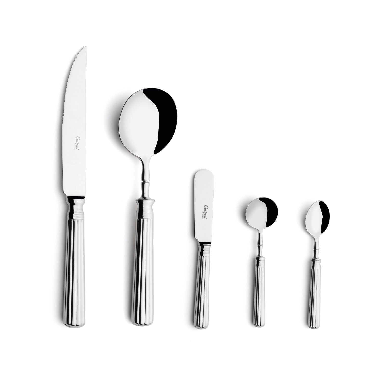 Rebecca Udall Stainless Steel Line Cutlery Knives and Spoons
