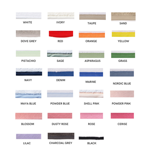 Luxury scalloped Egyptian cotton Custom Scalloped Bath towel