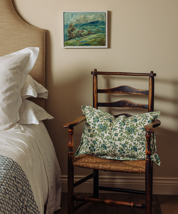 Imogen Cushion, Bedroom Lifestyle