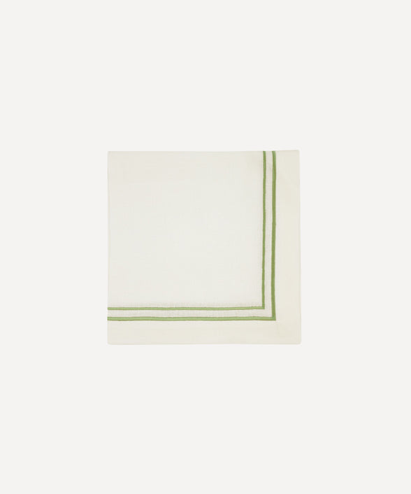 Rebecca Udall Sophie Classic Two Cord Napkin, Sage Green