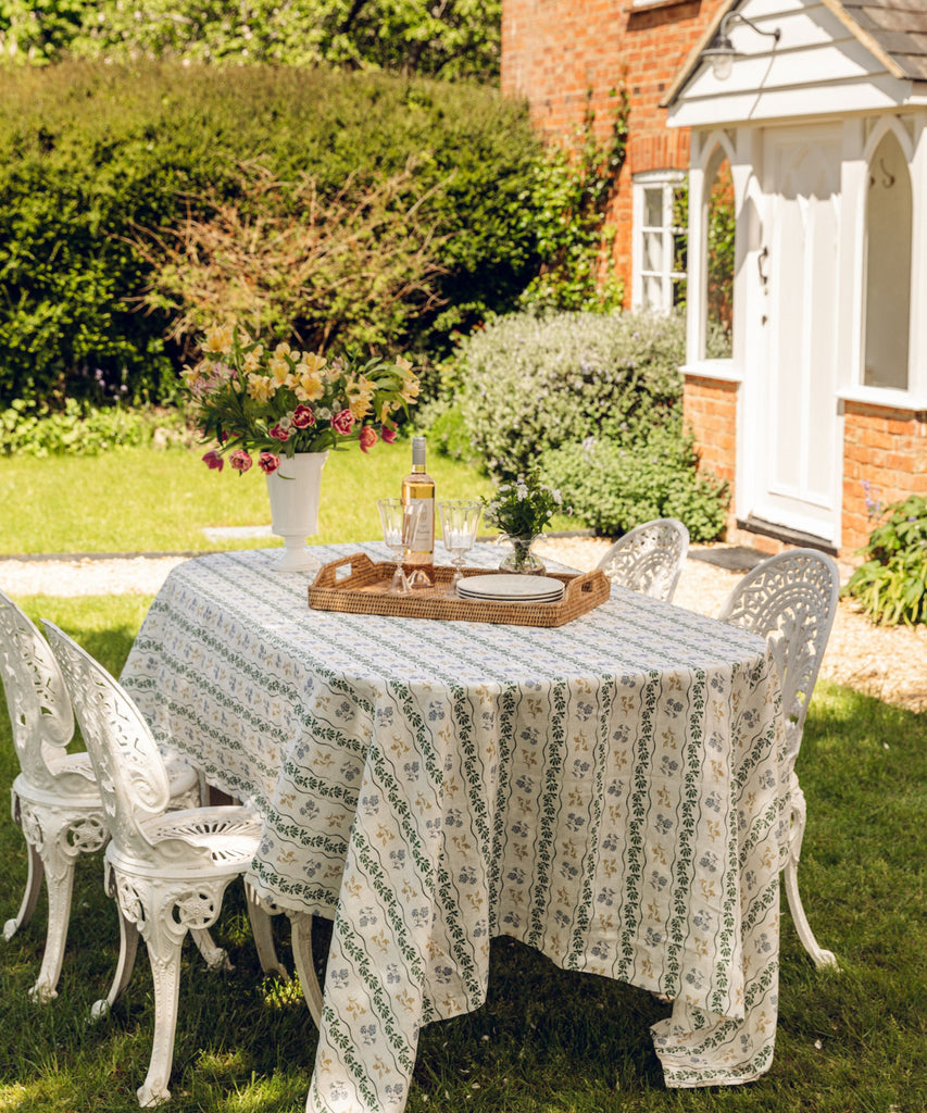 Margot Linen Tablecloth REBECCA UDALL