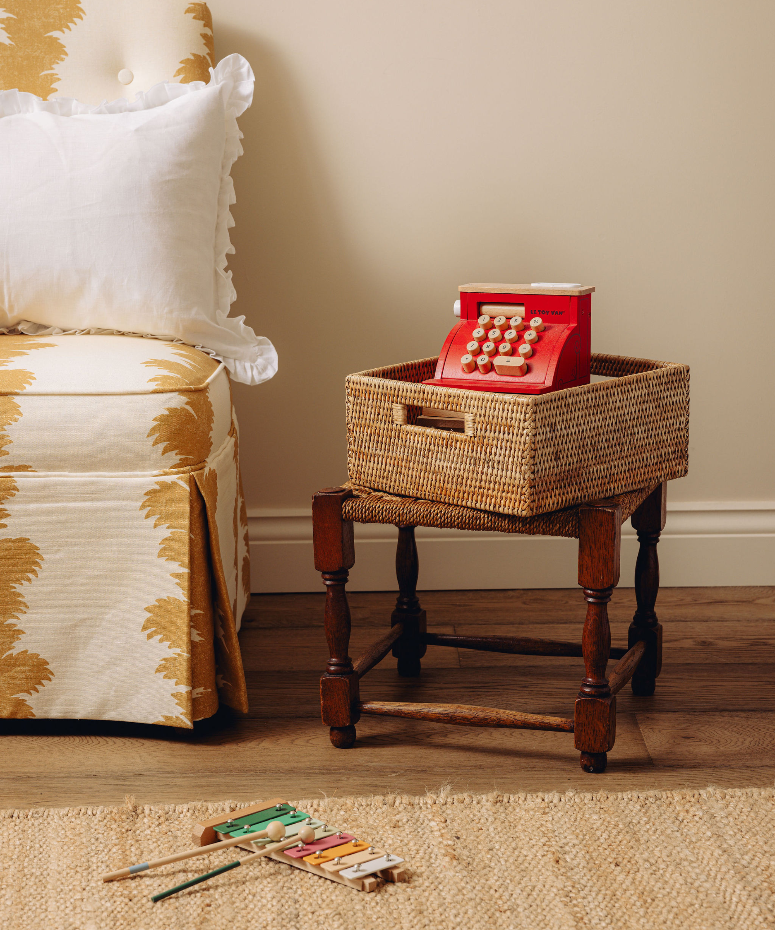 Rattan Storage Baskets, Natural