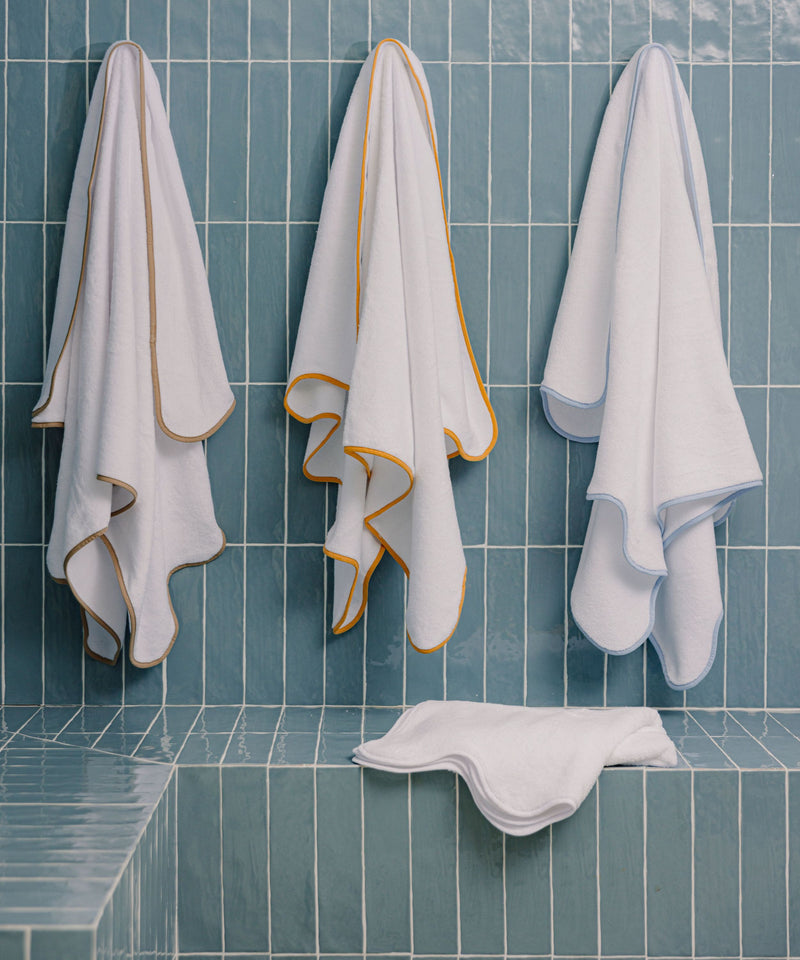 Amelia Scalloped Bath Towels