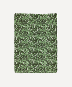 Rebecca Udall, Marble Linen Tablecloth, Green