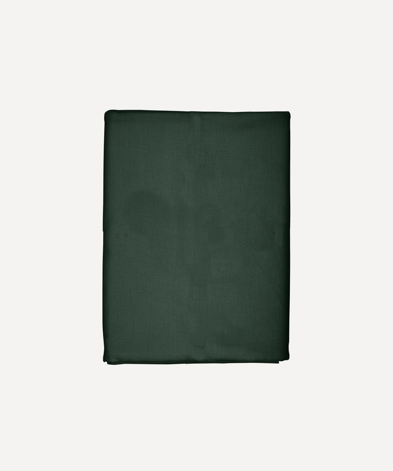 Classic Linen Tablecloth, Forest Green