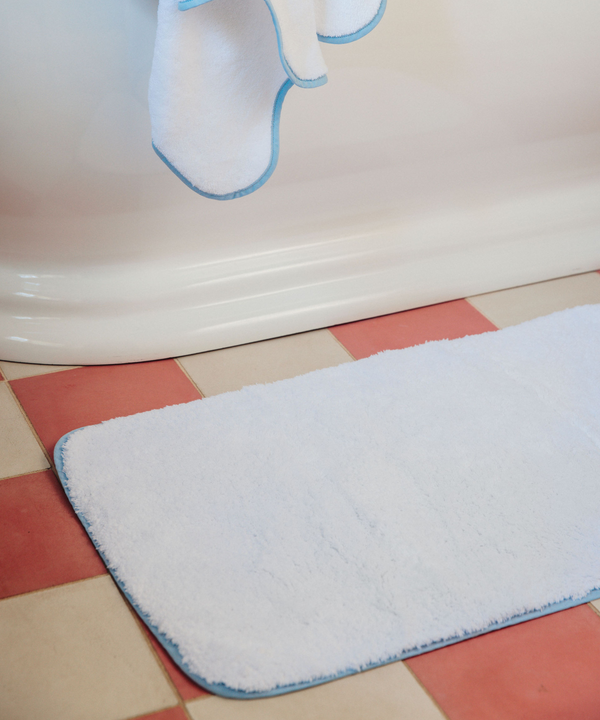 Georgina Bath Mat, Powder Blue