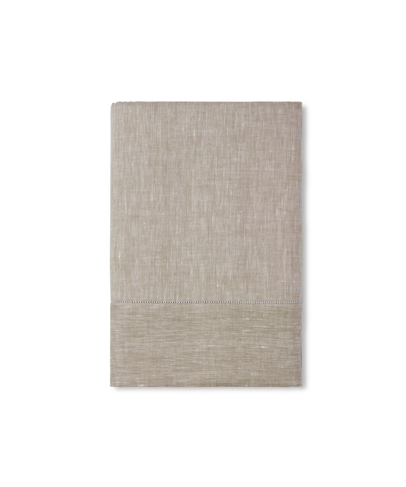 Rebecca Udall Classic Hemstitch Linen Tablecloth, Natural