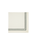 Rebecca Udall Sophie Classic Two Cord Napkin, Forest Green