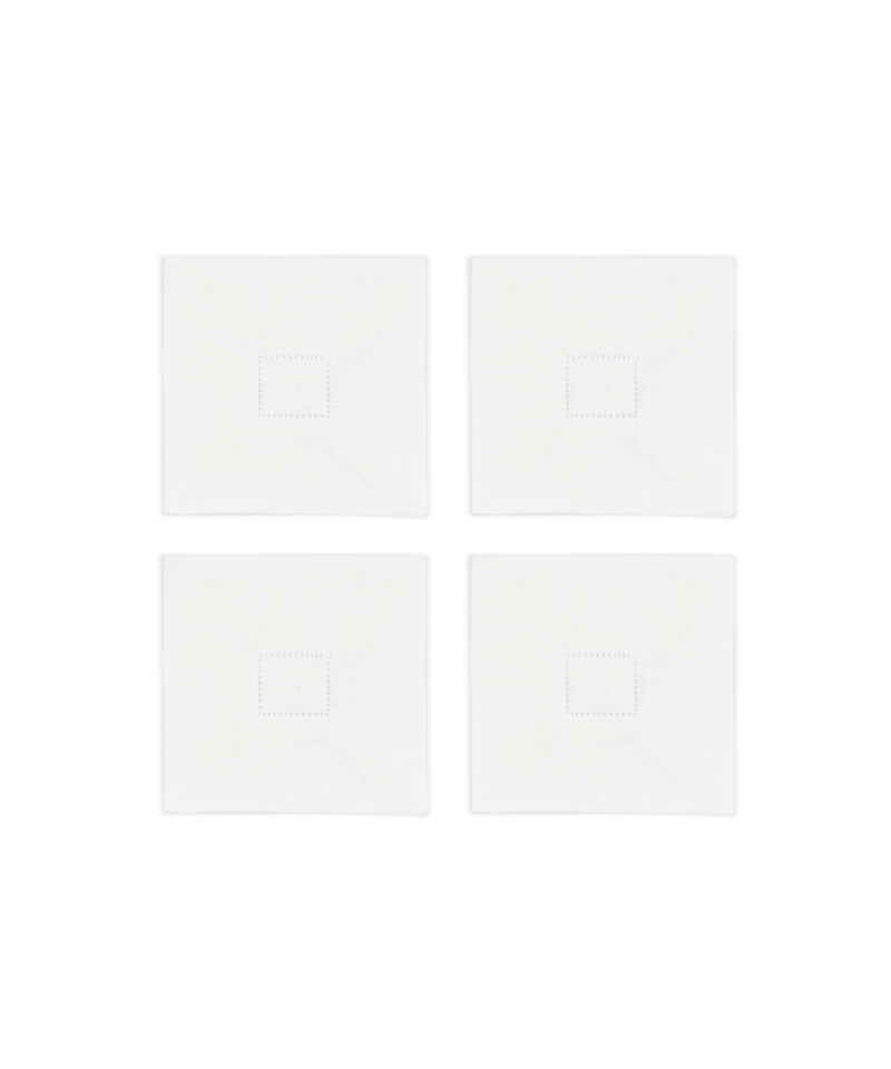 Rebecca Udall, Set of 4 Linen Bread Basket Napkins, Small